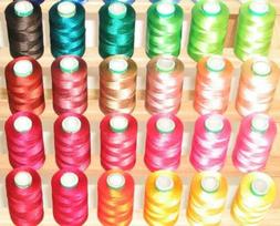 Threads + Rack + Backing + Bobbins For Brother
