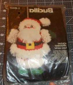 Fuzzy Santa Ornament Kit by Bucilla