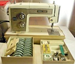 Sears Kenmore Model #158-17031 Vintage Sewing Machine with c