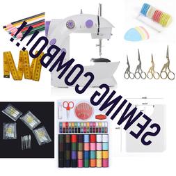 Sewing Machine Full Combo Set Mini Portable Household Foot P