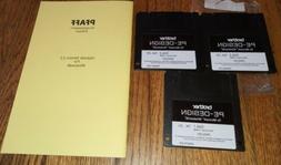 Vintage Brother PE-Design Card Reader Card Windows 95 Discs 